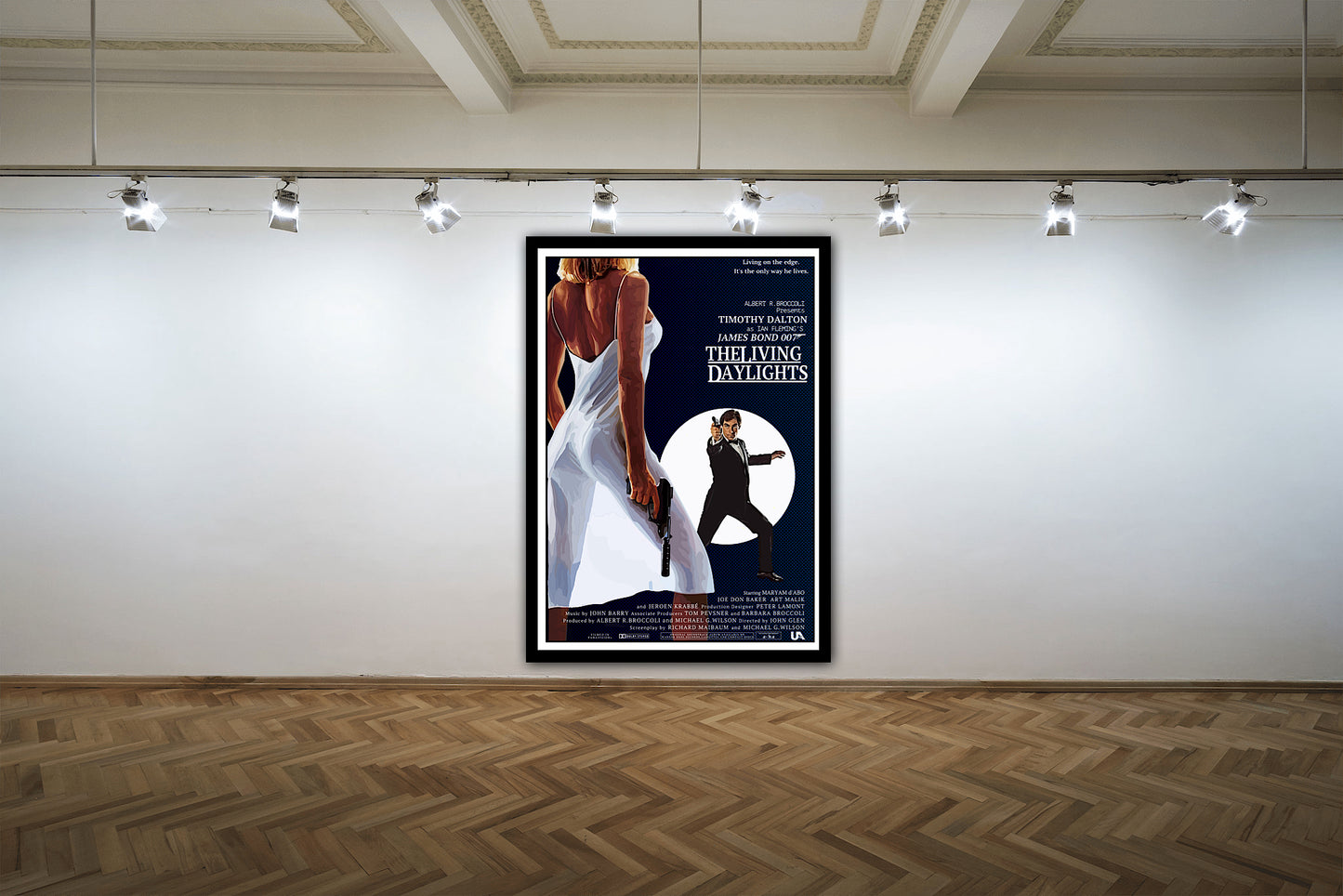 The Living Daylights - James Bond Movie Poster
