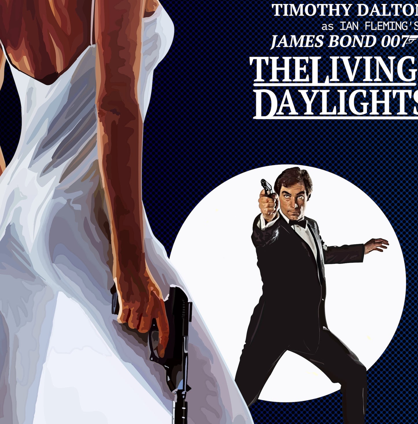 The Living Daylights - James Bond Movie Poster