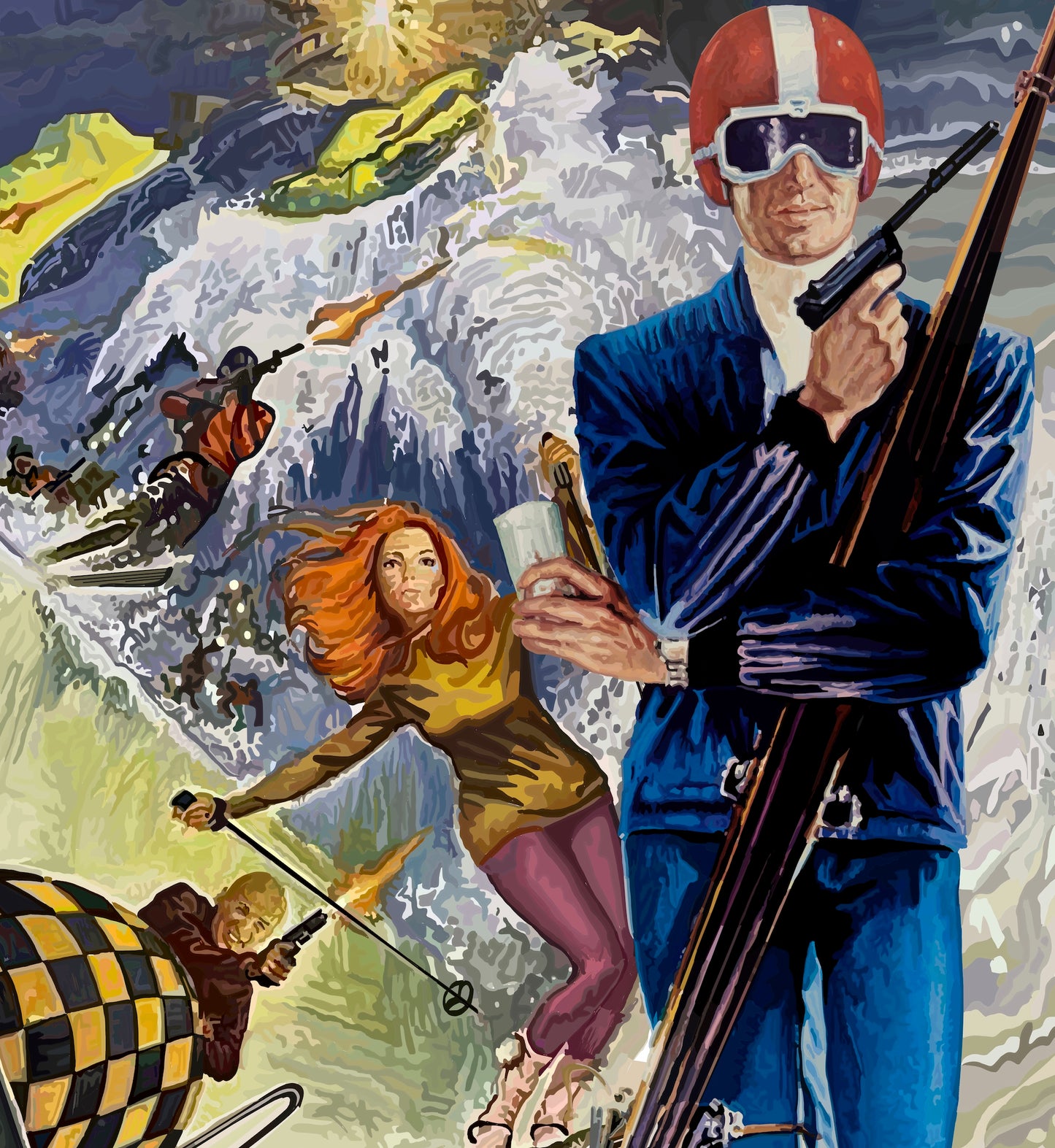 On Her Majesty's Secret Service - James Bond Poster