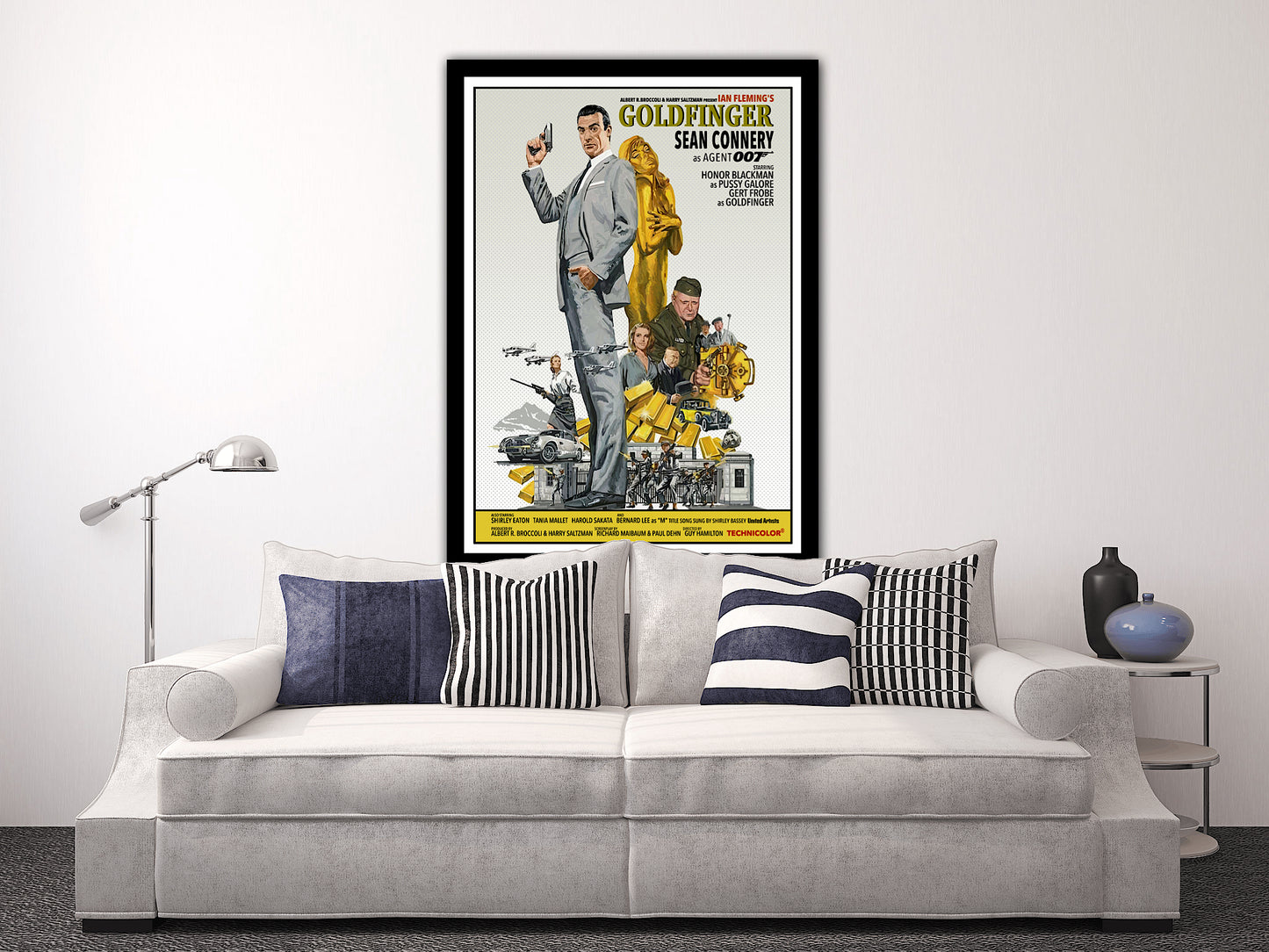 Goldfinger - James Bond Poster