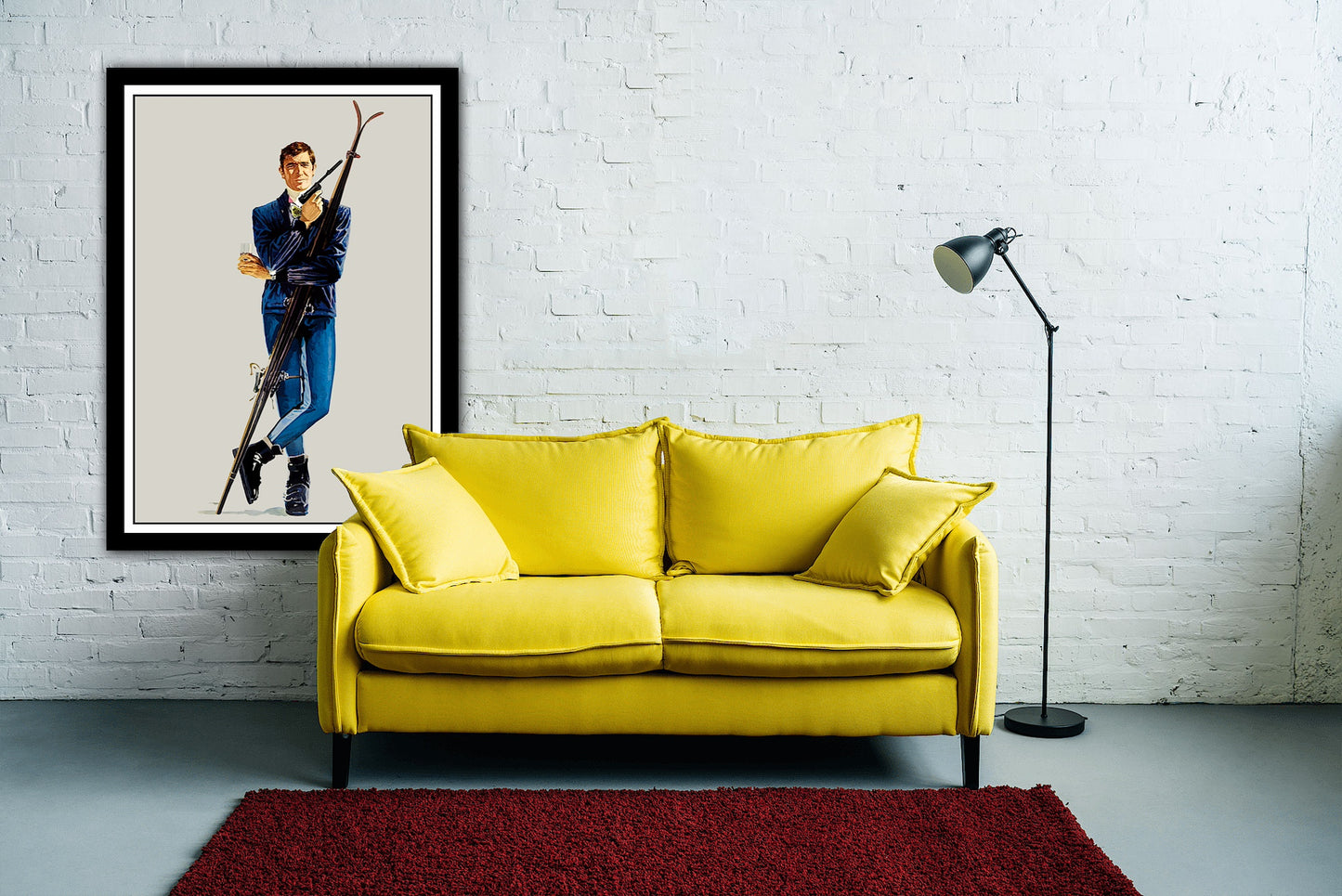 On Her Majesty's Secret Service - James Bond Poster US Version