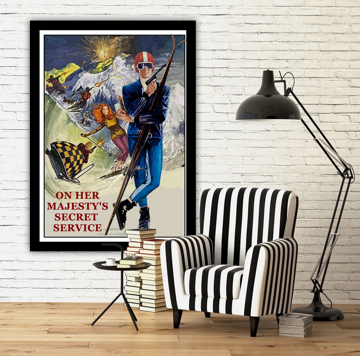 On Her Majesty's Secret Service - James Bond Poster