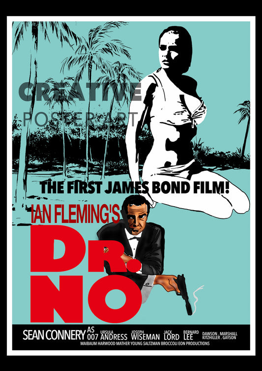 Dr No - James Bond Poster