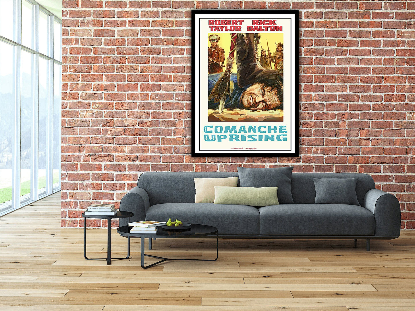 Comanche Uprising - Rick Dalton Poster - Once Upon A Time In Hollywood
