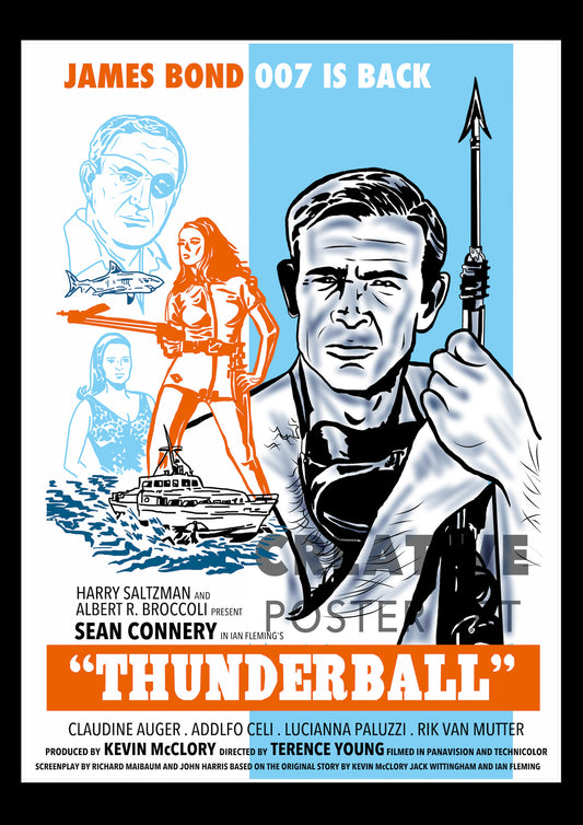 Thunderball - James Bond Poster