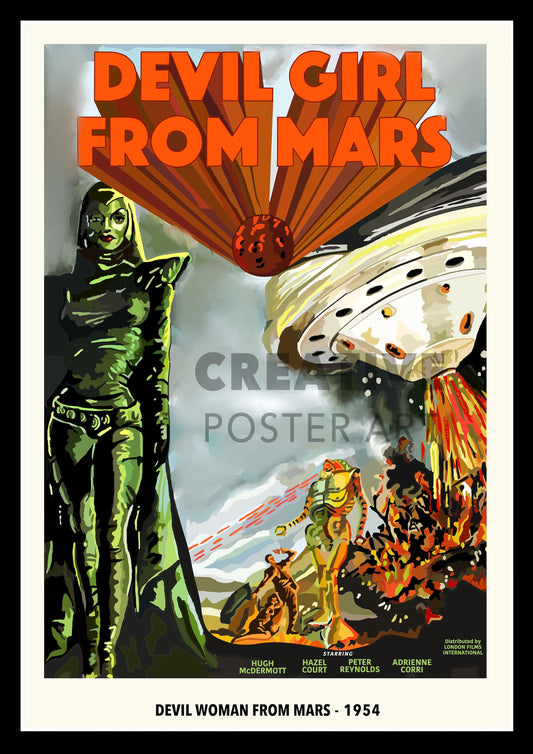 Devil Girl From Mars Poster