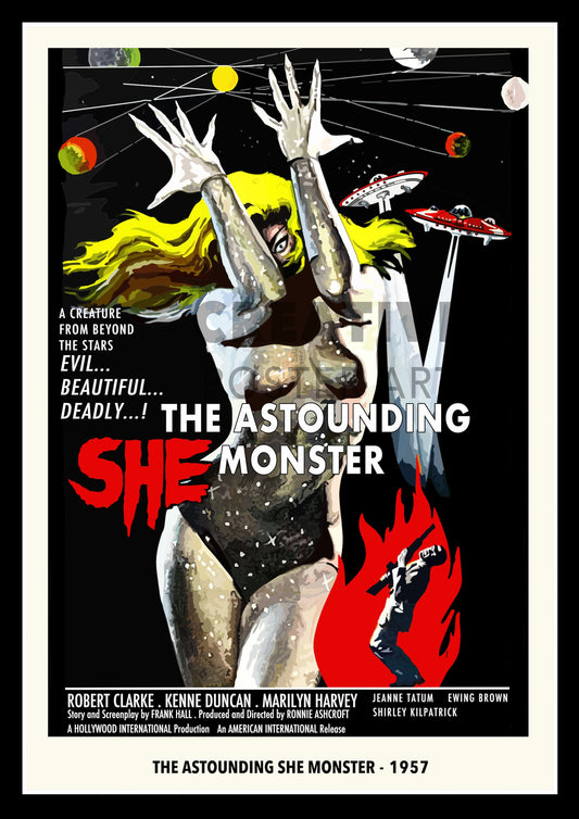 The Astounding She-Monster Poster