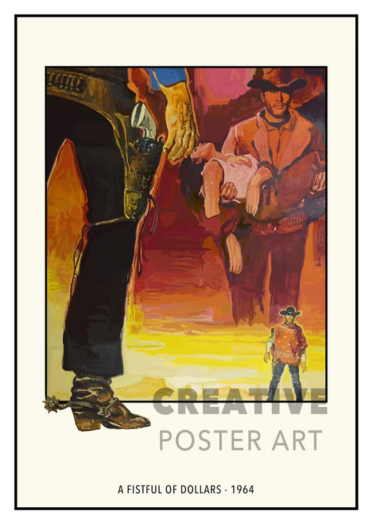 A Fist Full of Dollars Poster