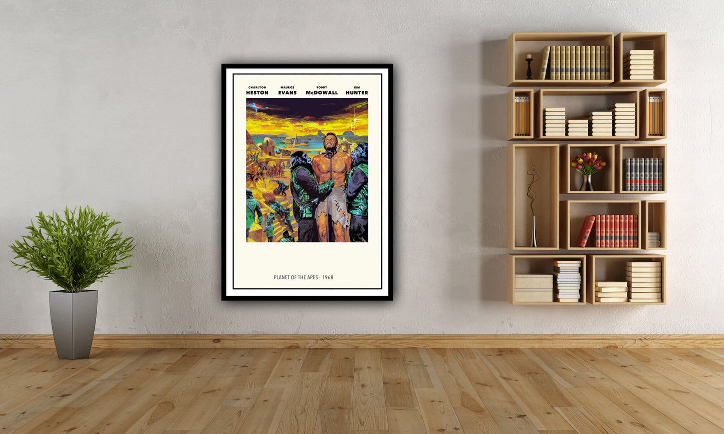 Planet of the Apes Poster (English)