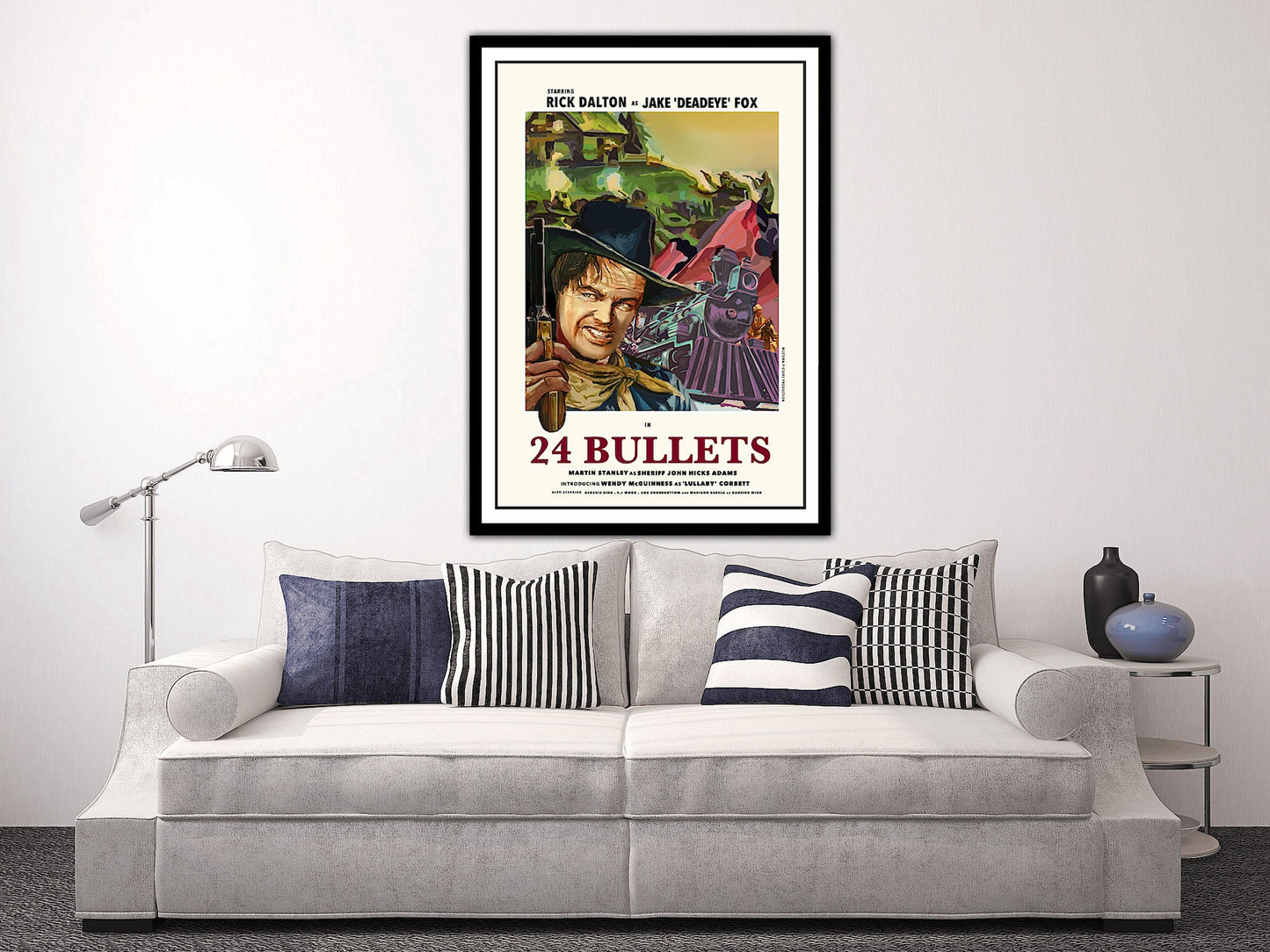 24 Bullets - Rick Dalton Poster - Once Upon A Time In Hollywood
