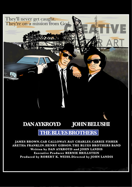 The Blues Brothers Poster