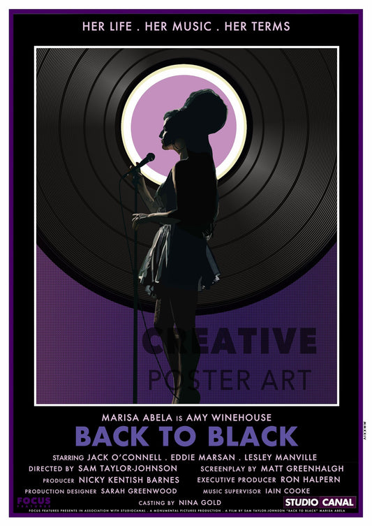 Amy Winehouse - Back to Black Poster