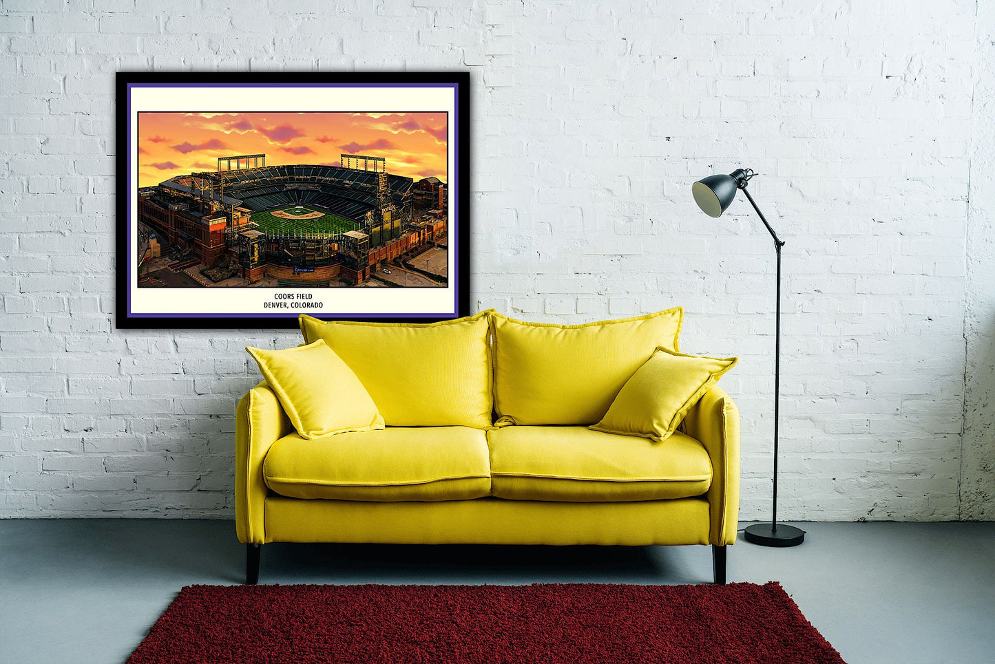 Colorado Rockies Coors Field Poster