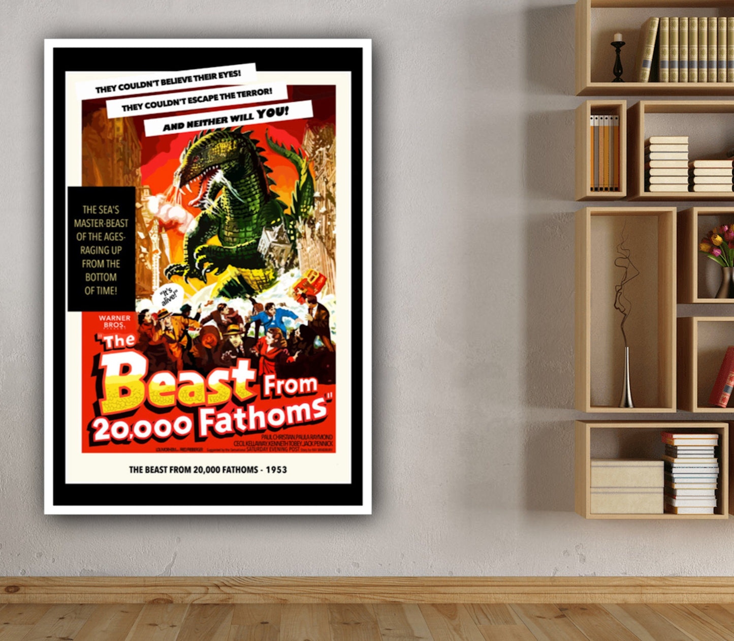 The Beast from 20,000 Fathoms Poster