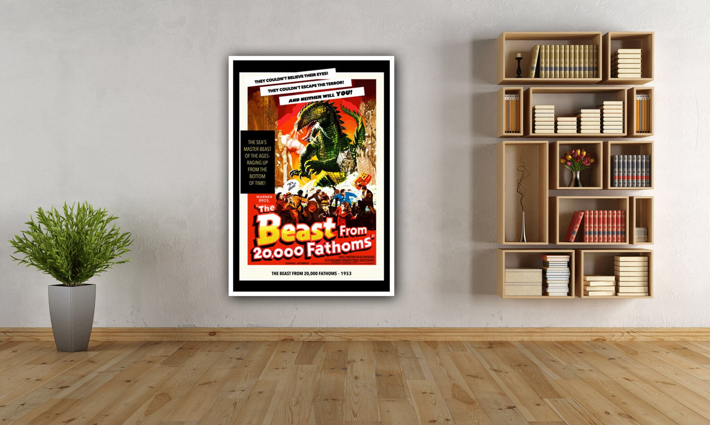 The Beast from 20,000 Fathoms Poster