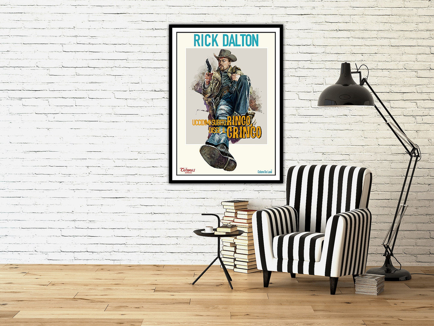 Kill Me Quick, Ringo, Said The Gringo - Rick Dalton Poster - Once Upon A Time In Hollywood