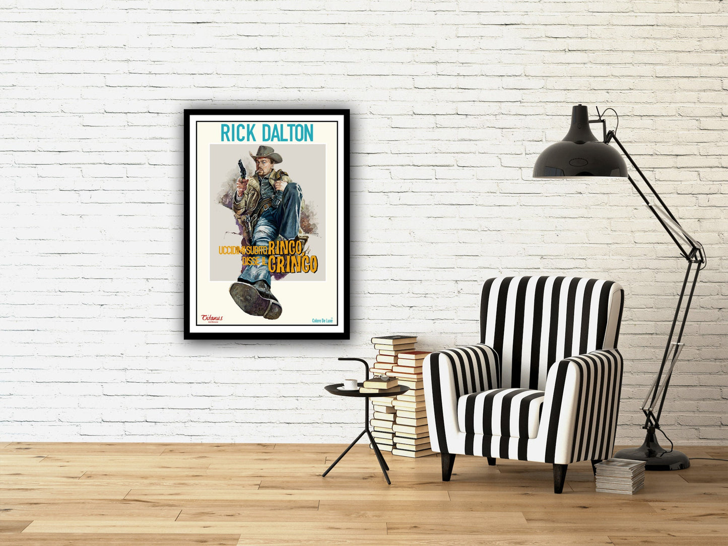 Kill Me Quick, Ringo, Said The Gringo - Rick Dalton Poster - Once Upon A Time In Hollywood