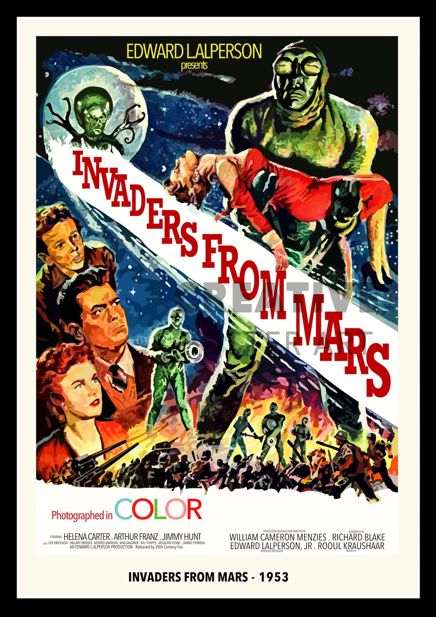 Invaders from Mars Poster