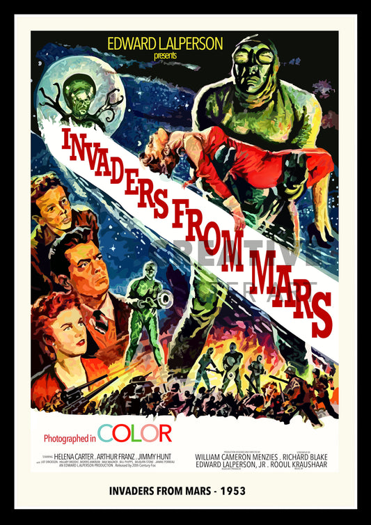 Invaders from Mars Poster